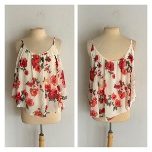 ❤️$10 Zenobia floral tank